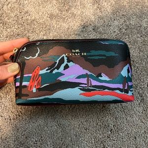 Coach makeup bag
